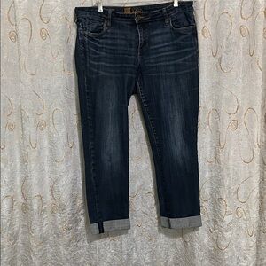 Kut from the Kloth Dark Wash Ankle Jeans